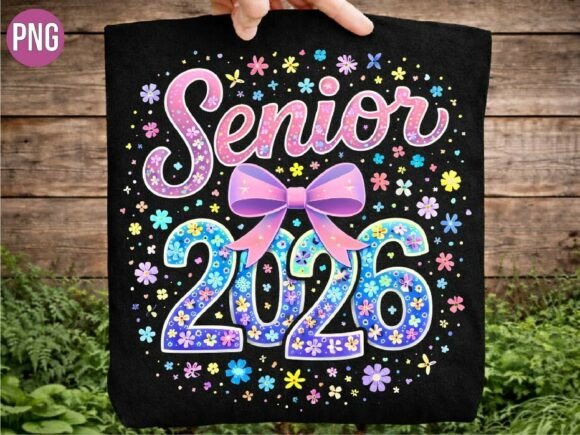 Download Floral Senior 2026 Graduation Bow PNG - 2026 graduation Collection