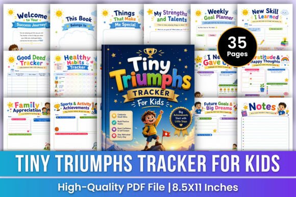 Download Tiny Triumphs Tracker for Kids | Success - Tracker Collection