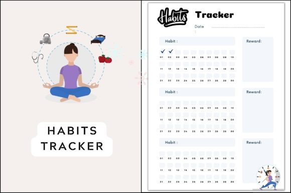Download Printable Habits Tracker Template - Tracker Collection
