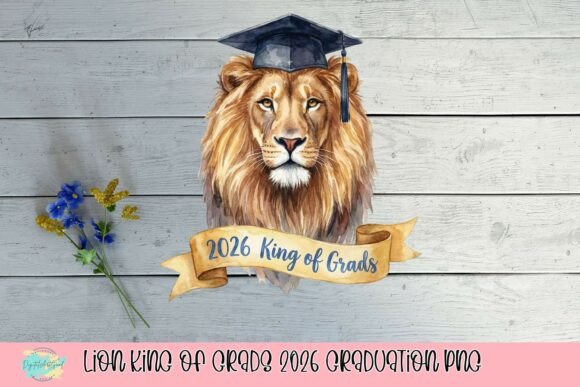Download Lion King of Grads 2026 Graduation PNG - 2026 graduation Collection