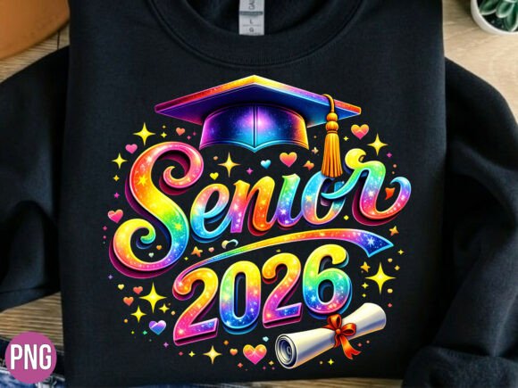 Download Retro Senior 2026 Graduation PNG - 2026 graduation Collection